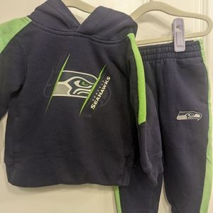 Sea Hawks sweat suit, 18 month, NFL
